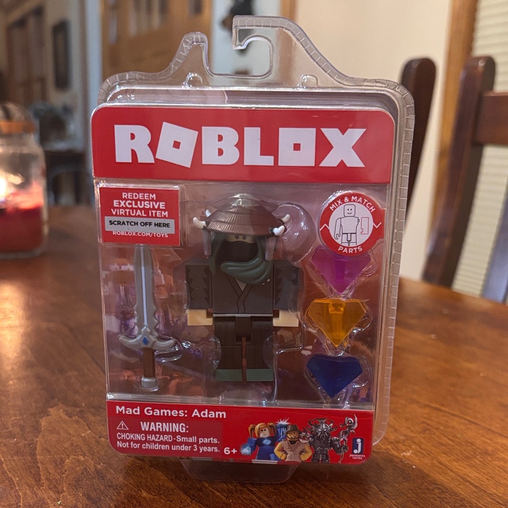 Roblox Mad Games: Adam Action Figure - Green and Brown
